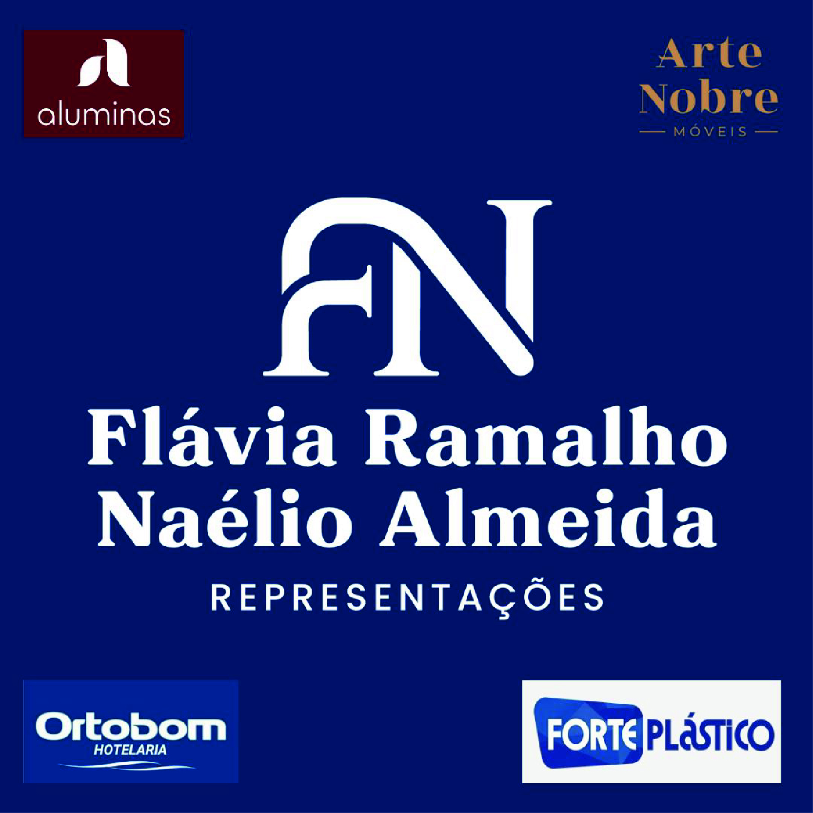 Flávia Ramalho e Naélio Almeida Representações